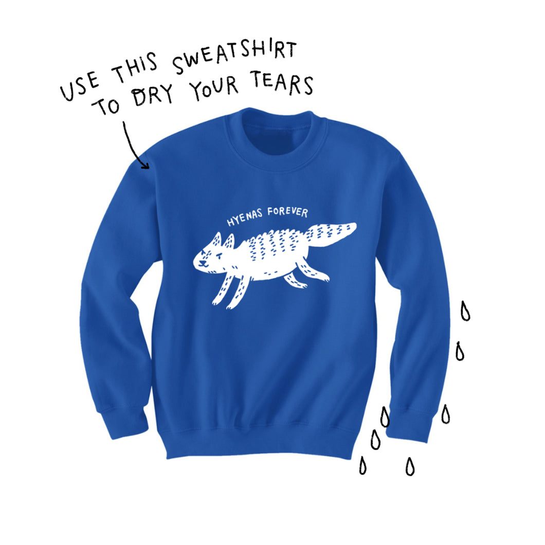 Hyenas Forever sweatshirt (blue)